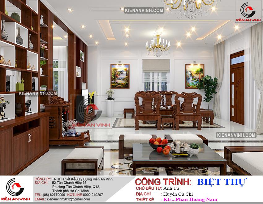 Mẫu Biệt Thự 2 Tầng 300m2 - 14