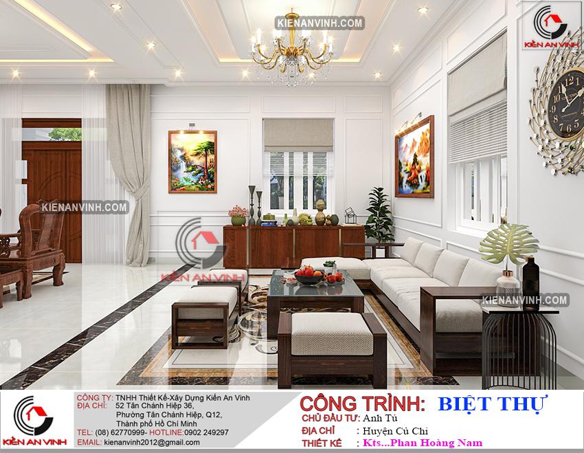 Mẫu Biệt Thự 2 Tầng 300m2 - 16