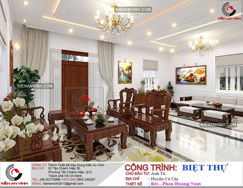 Mẫu Biệt Thự 2 Tầng 300m2 - 19