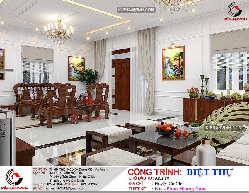 Mẫu Biệt Thự 2 Tầng 300m2 - 20