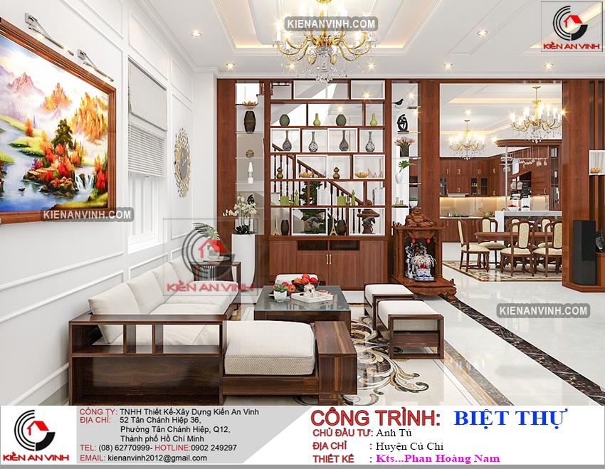 Mẫu Biệt Thự 2 Tầng 300m2 - 21