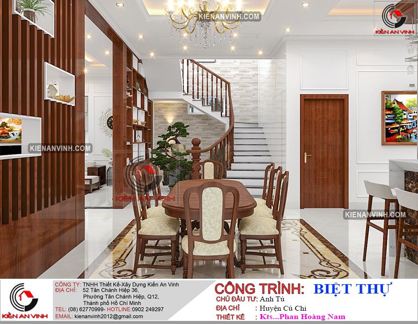 Mẫu Biệt Thự 2 Tầng 300m2 - 22