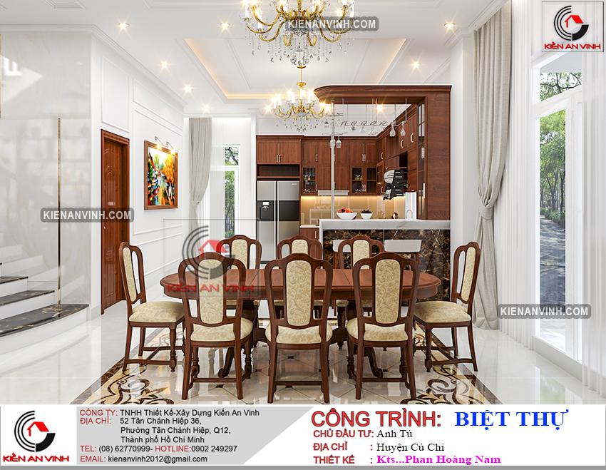 Mẫu Biệt Thự 2 Tầng 300m2 - 23