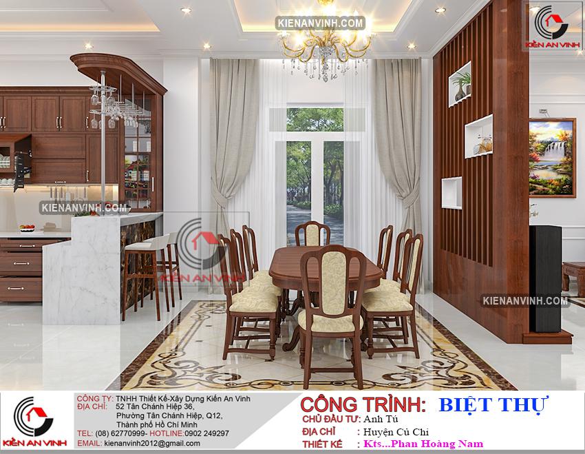 Mẫu Biệt Thự 2 Tầng 300m2 - 24