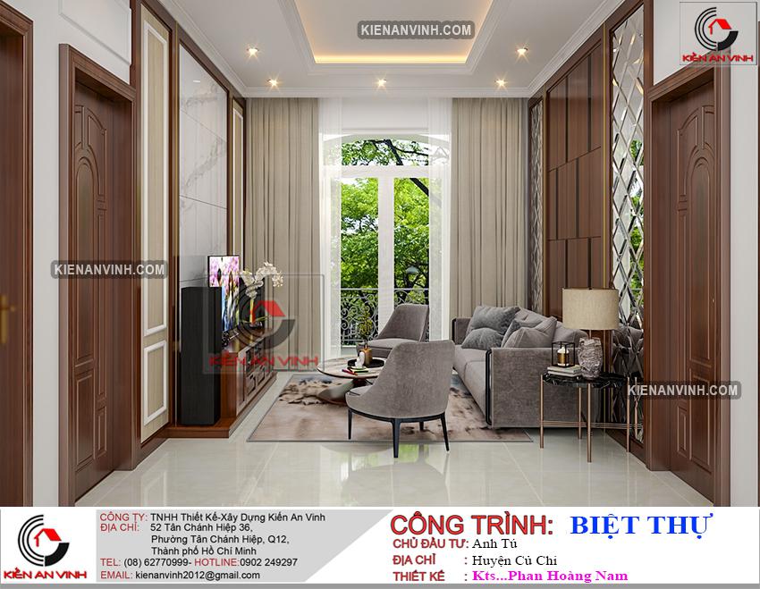 Mẫu Biệt Thự 2 Tầng 300m2 - 28