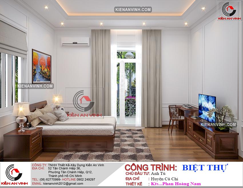 Mẫu Biệt Thự 2 Tầng 300m2 - 34