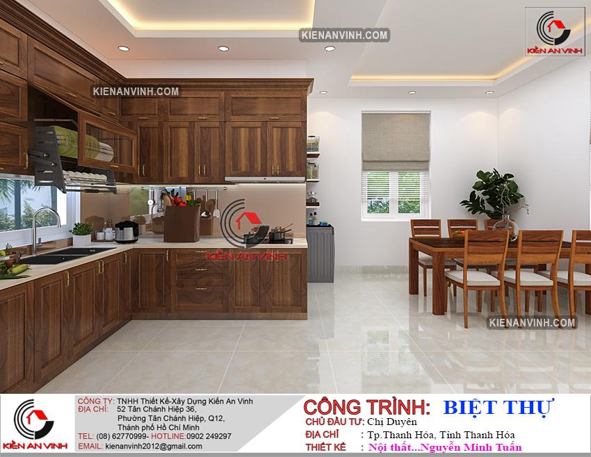 Bản Vẽ Biệt Thự Mái 1 Tầng - 10