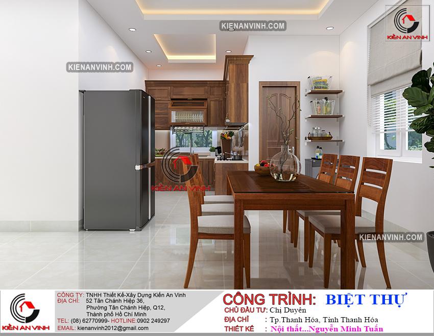 Bản Vẽ Biệt Thự Mái 1 Tầng - 11