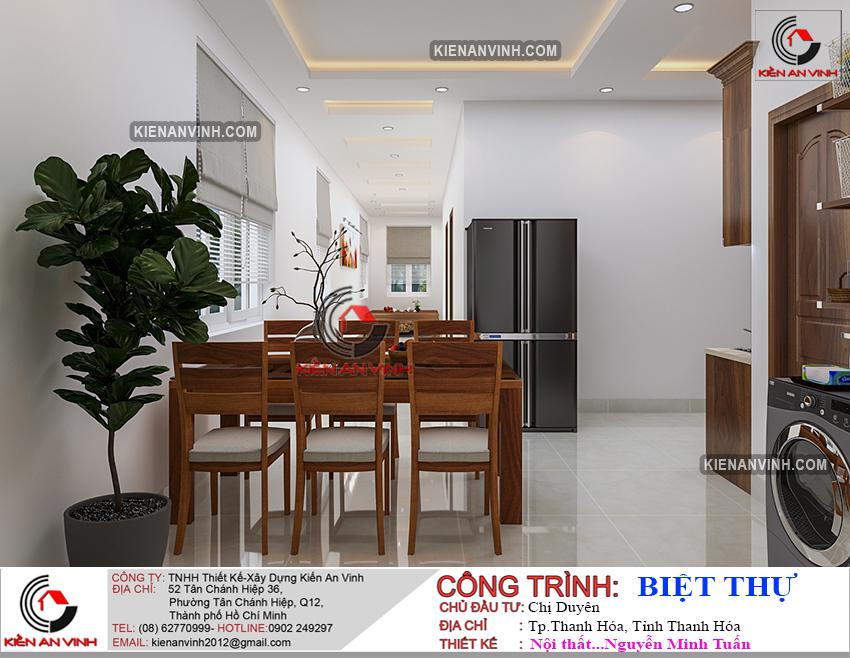 Bản Vẽ Biệt Thự Mái 1 Tầng - 12