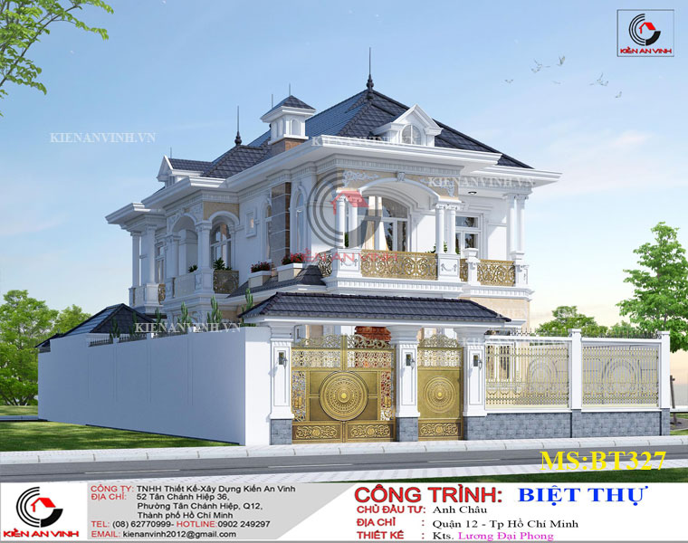 Mẫu Biệt Thự Mái Thái đẹp Năm 2019-3