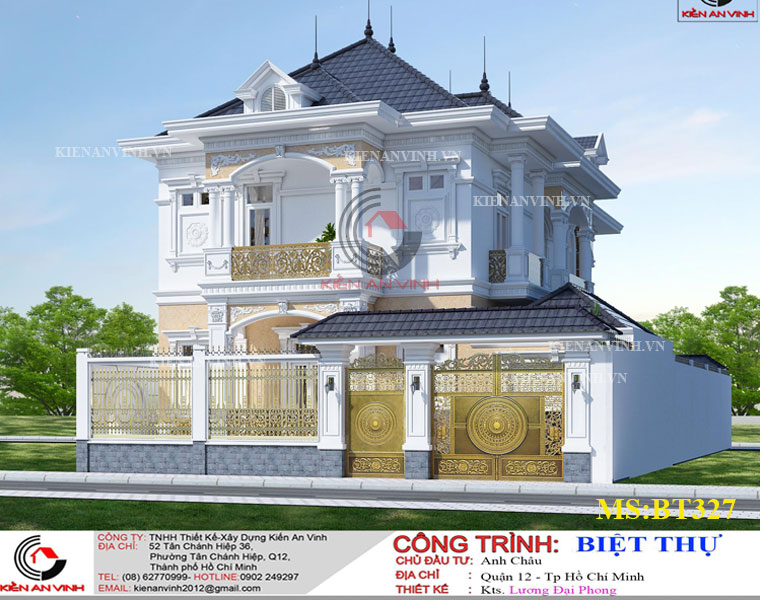 Mẫu Biệt Thự Mái Thái đẹp Năm 2019-4